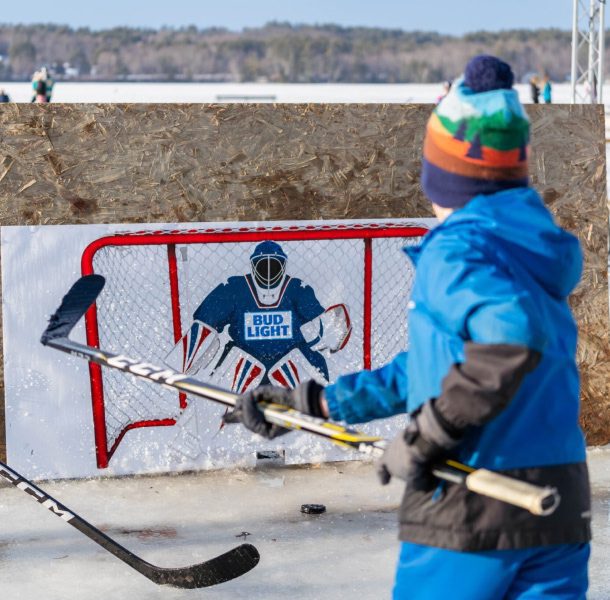 A Youth Pond Hockey Tournament Built for Fun 